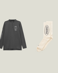 Oncourt LS ICT Polo & 2er-Pack Crew Socken-Bundle