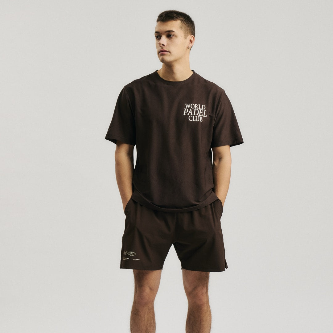 Oncourt Breathe WPC T-Shirt - Dark Brown
