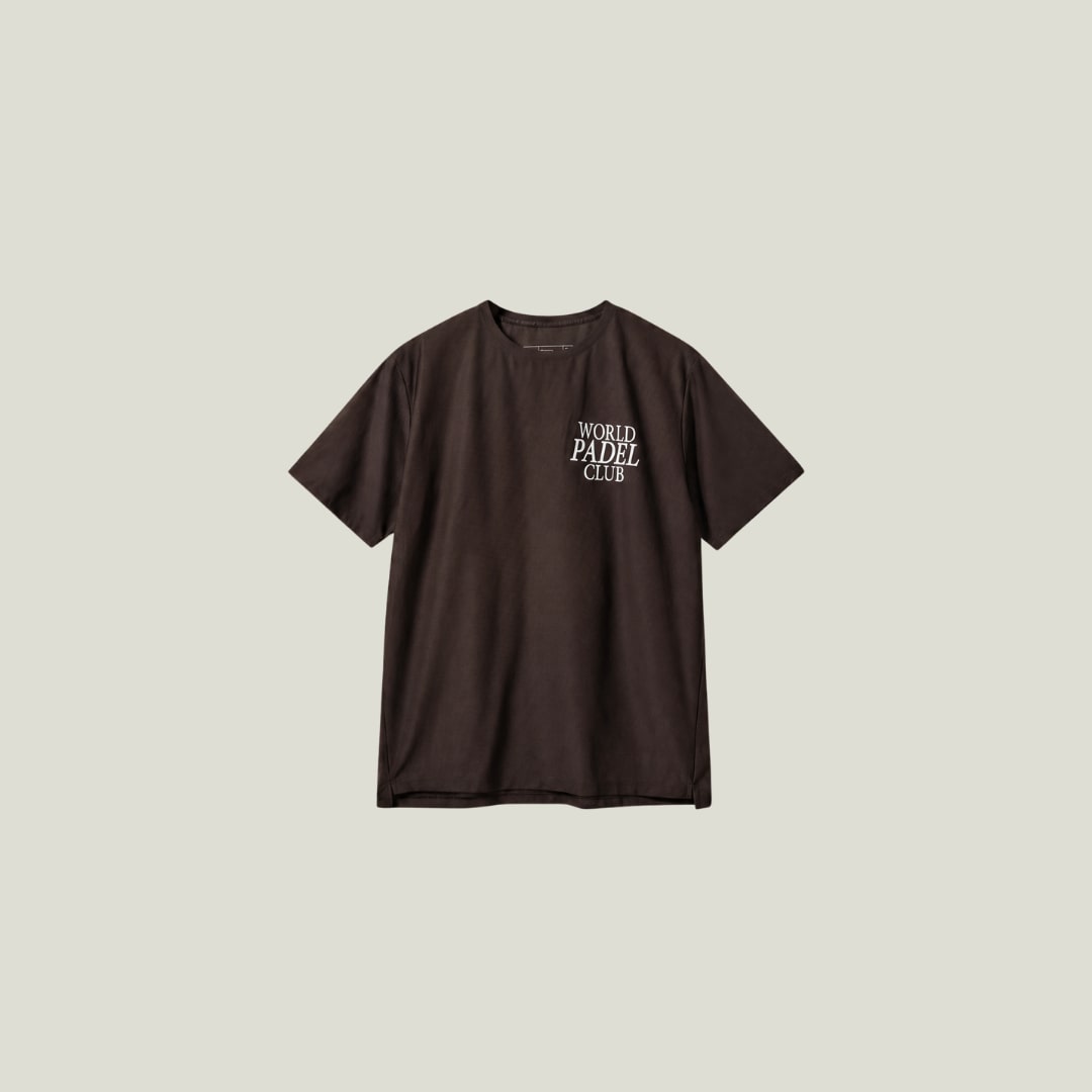 Oncourt Breathe WPC T-Shirt - Dark Brown