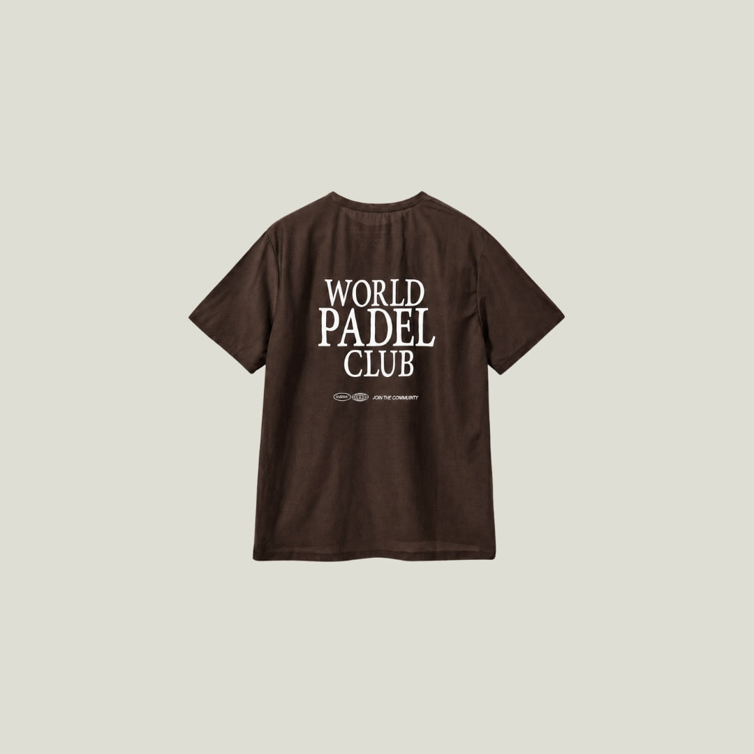 Oncourt Breathe WPC T-Shirt - Dark Brown