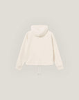 Cropped Merch Hoodie - Off-White