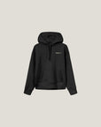 Relaxed Heavy Offcourt Hoodie - Schwarz