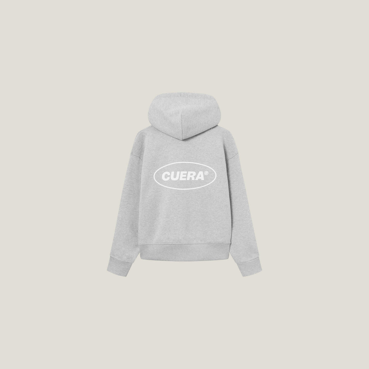 Relaxed Heavy Offcourt Hoodie - Grau