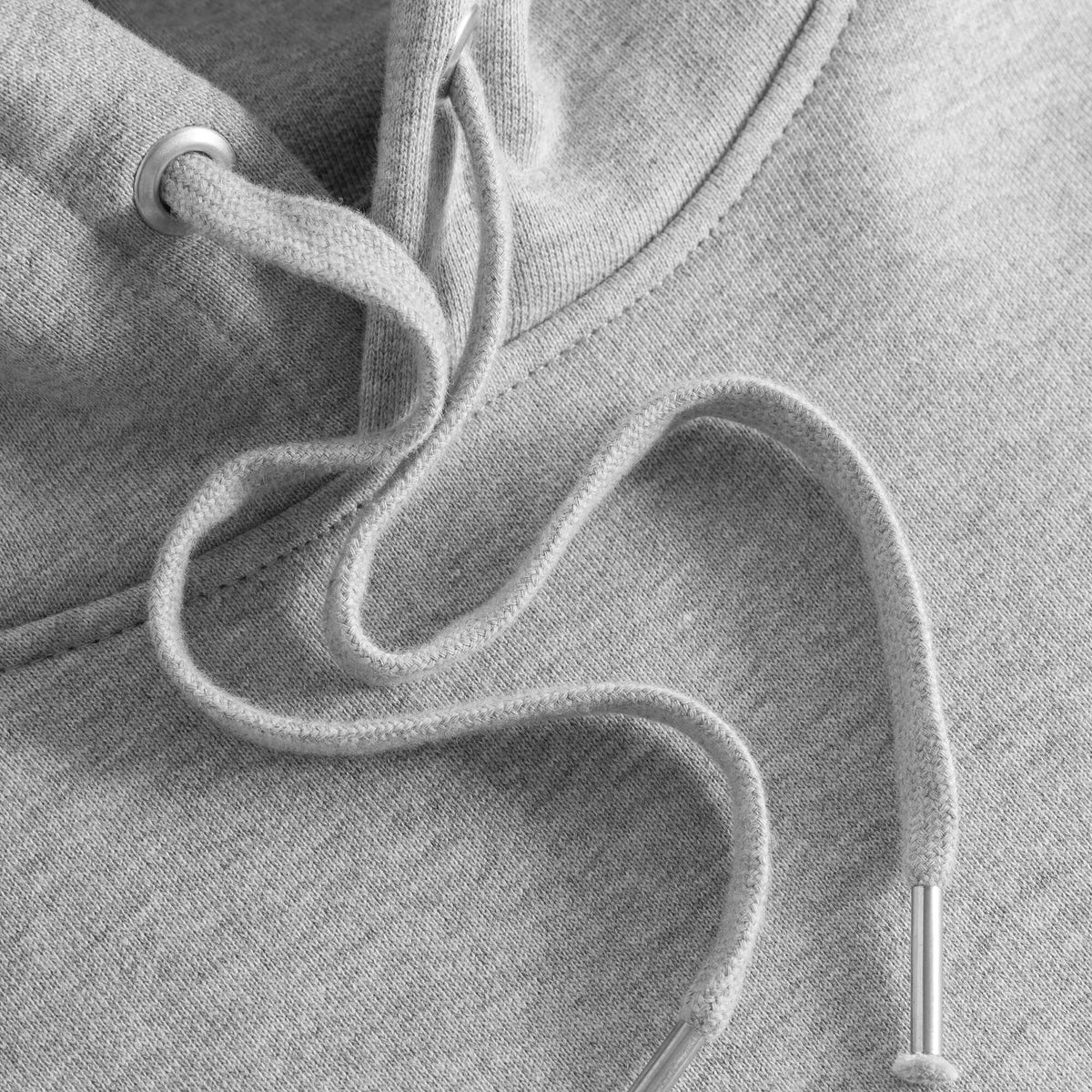 Relaxed Heavy Offcourt Hoodie - Grau