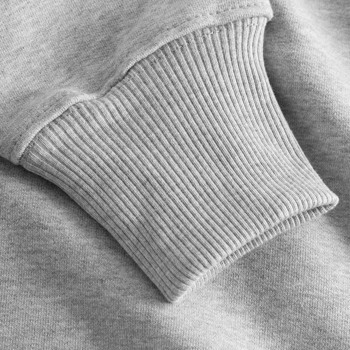 Relaxed Heavy Offcourt Hoodie - Grau