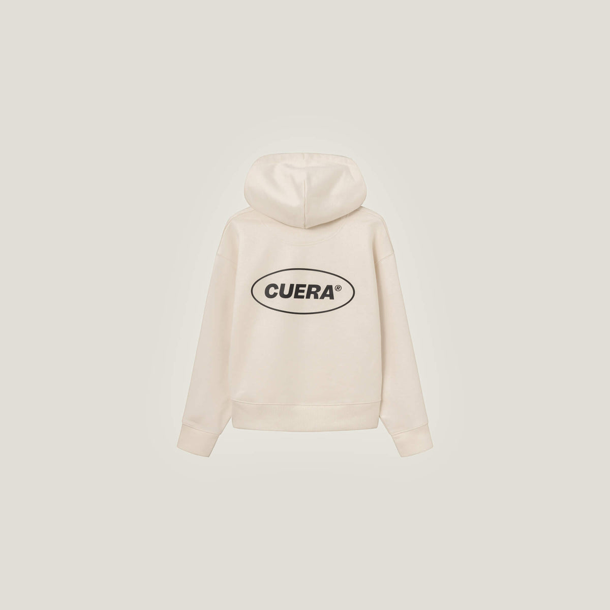Relaxed Heavy Offcourt Hoodie - Off-White