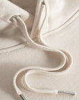 Relaxed Heavy Offcourt Hoodie - Off-White