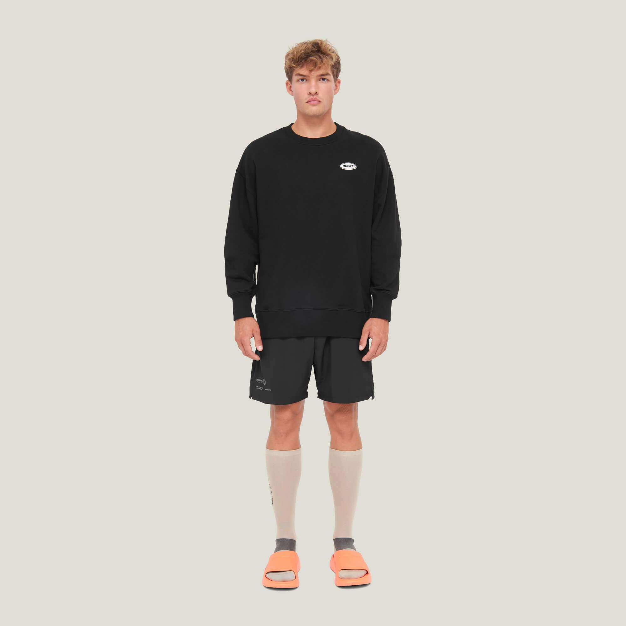 Relaxed Offcourt Crew P - Schwarz