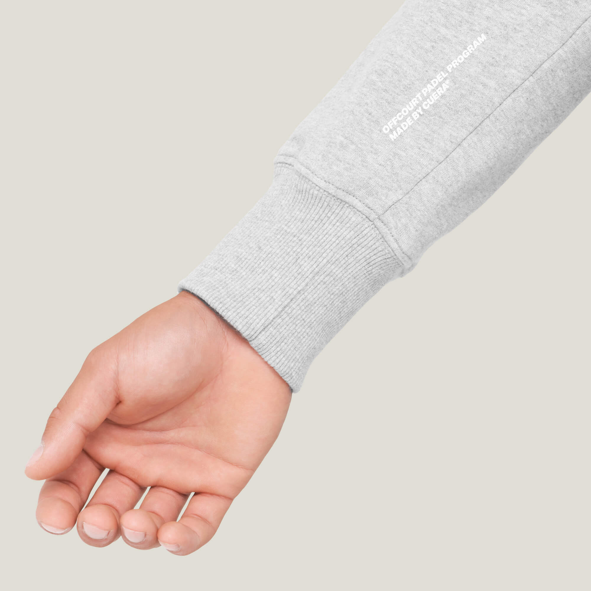 Relaxed Offcourt Crew P - Grau