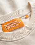 Relaxed Offcourt Crew P - Off-White
