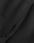 Offcourt Zip Hood Cardigan - Black