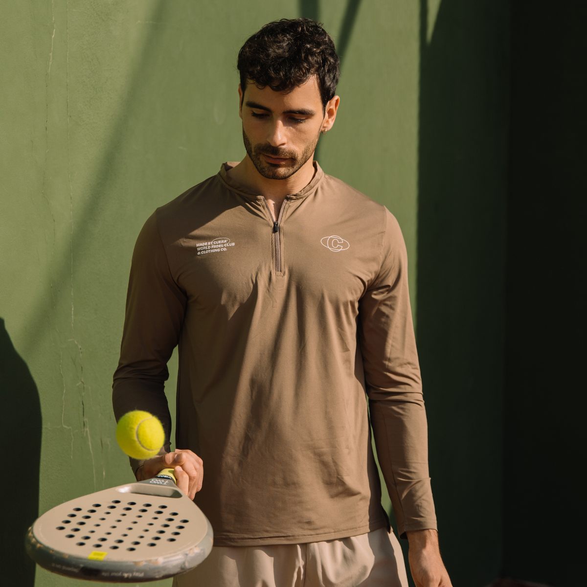 Flame Light Weight Polo LS - Walnuss