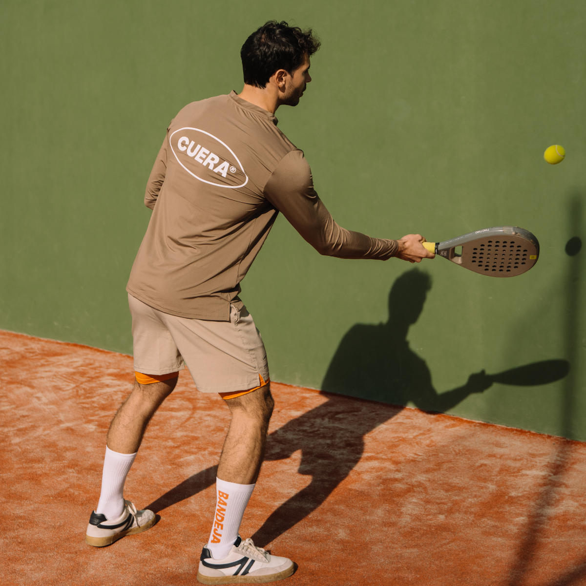 Flame Light Weight Polo LS - Walnuss