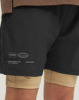 Oncourt Shorts & Light Weight T-Shirt  Black Bundle