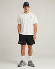 Mens Active Globe Shorts - Black
