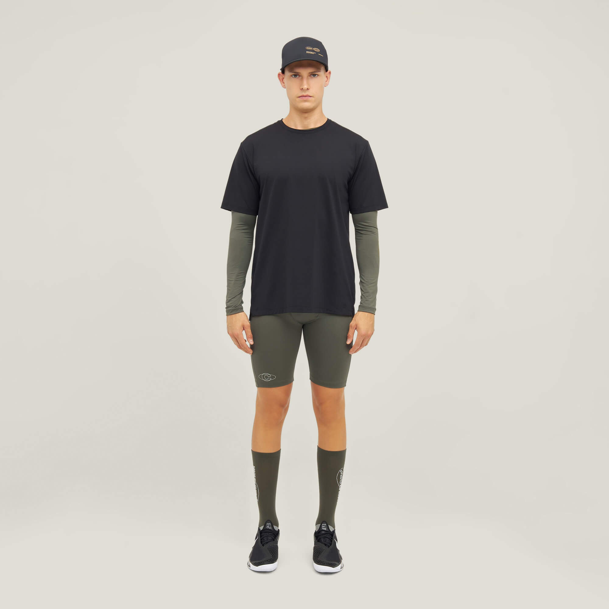 Oncourt Layer Tights - Army