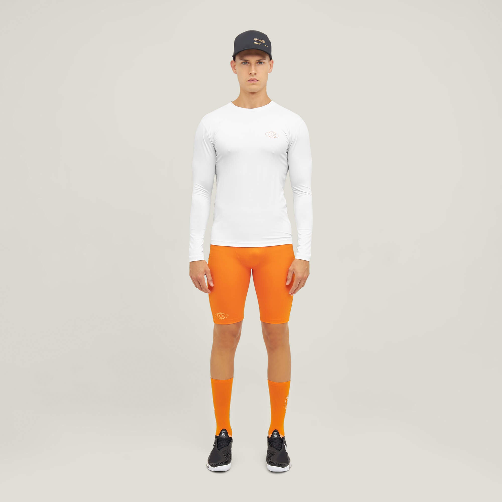 Oncourt Layer Tights - Orange