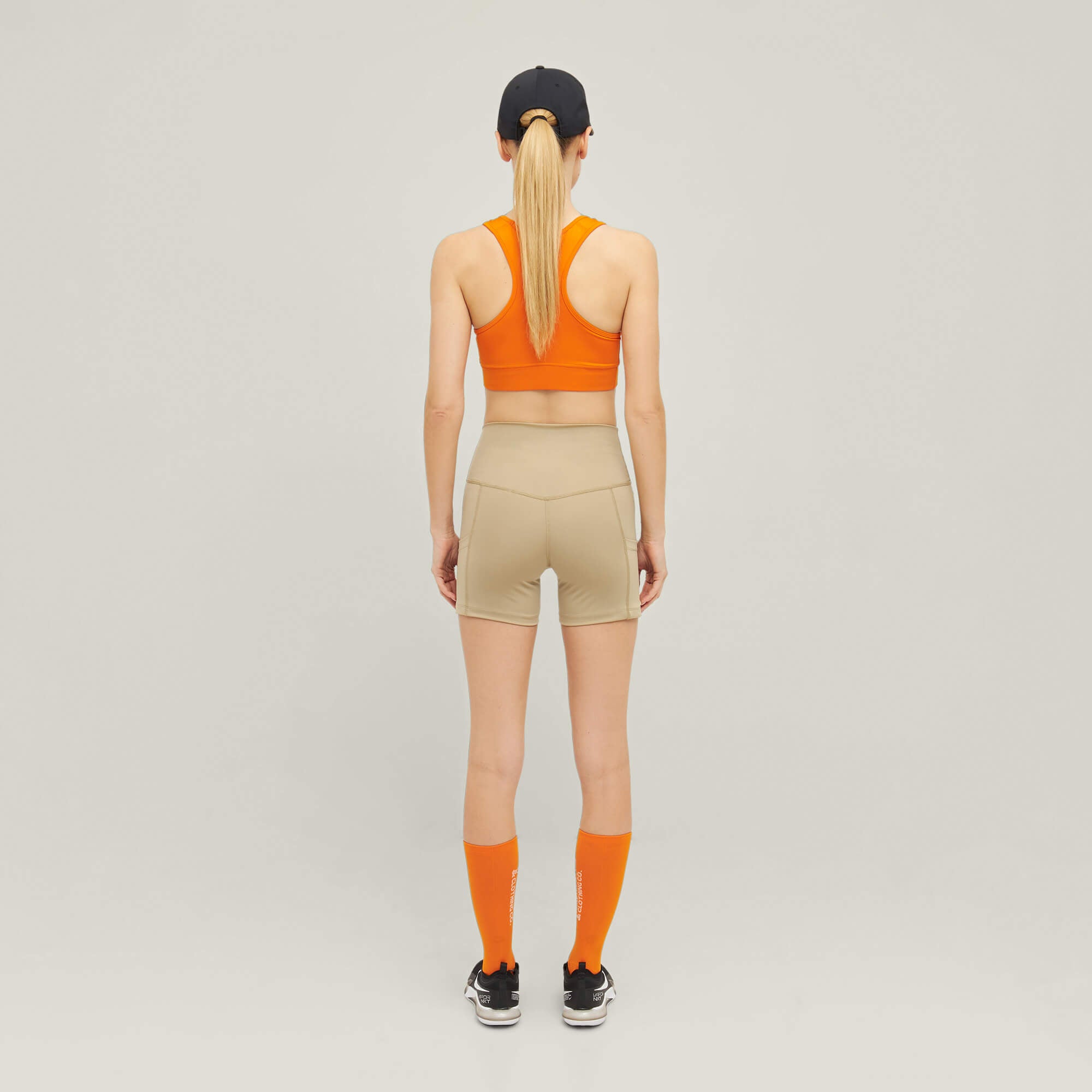 Active Short Tights - Grau