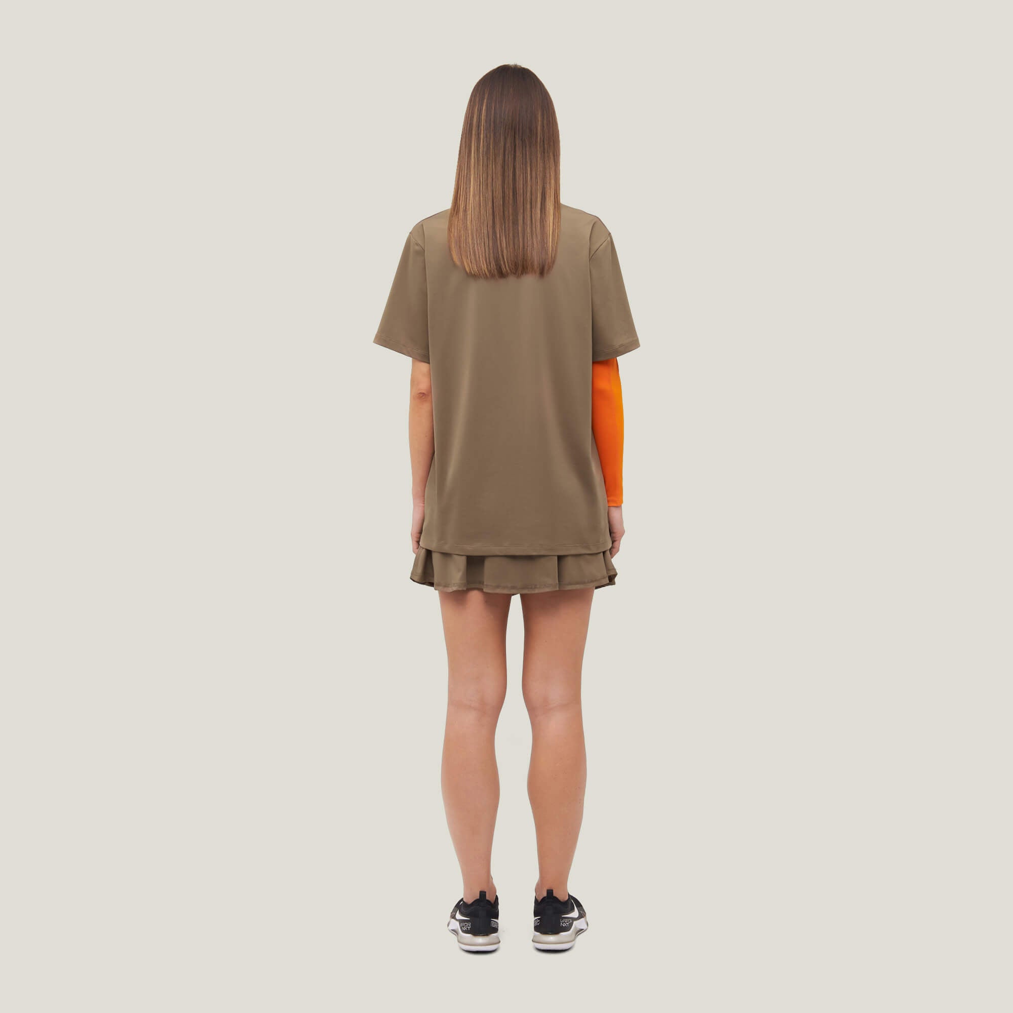 Oncourt Skirt 2-in-1 - Walnuss