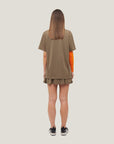 Oncourt Skirt 2-in-1 - Walnuss