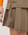 Oncourt Skirt 2-in-1 - Walnuss