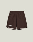 Oncourt 2in1 Shorts - Dark Brown