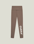 Active Logo Tights Long - Walnut