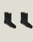 2-Pack Grip Sock - Black
