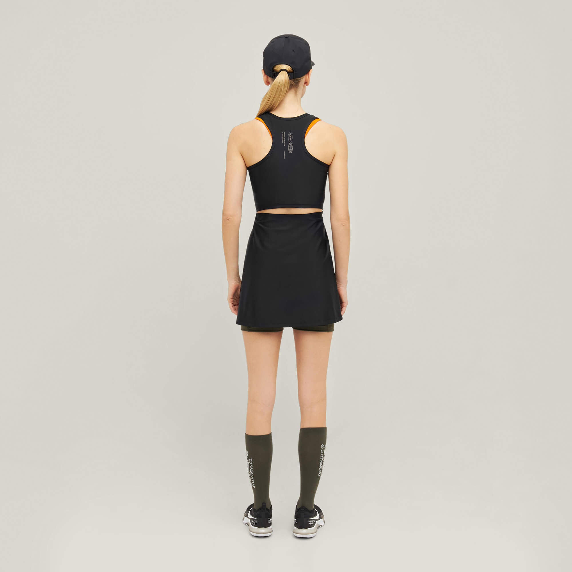 Oncourt Globe Dress - Schwarz
