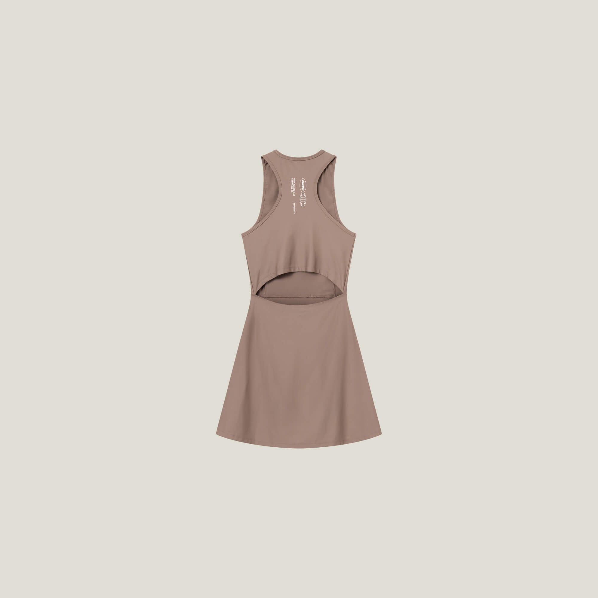 Oncourt Globe Dress - Braun