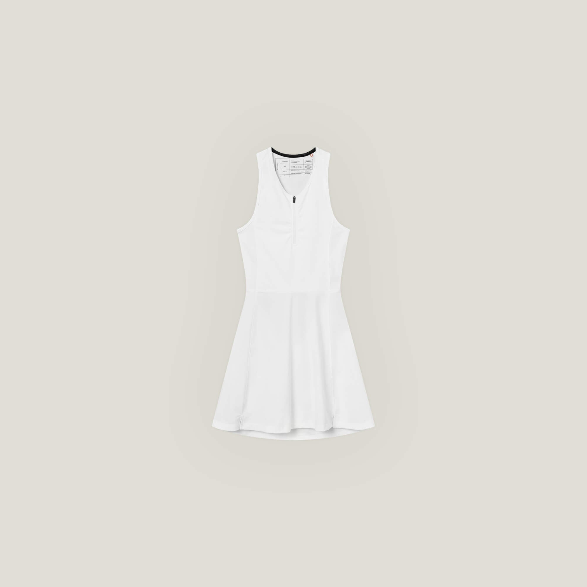 Oncourt White Dress &amp; Bandeja Socken