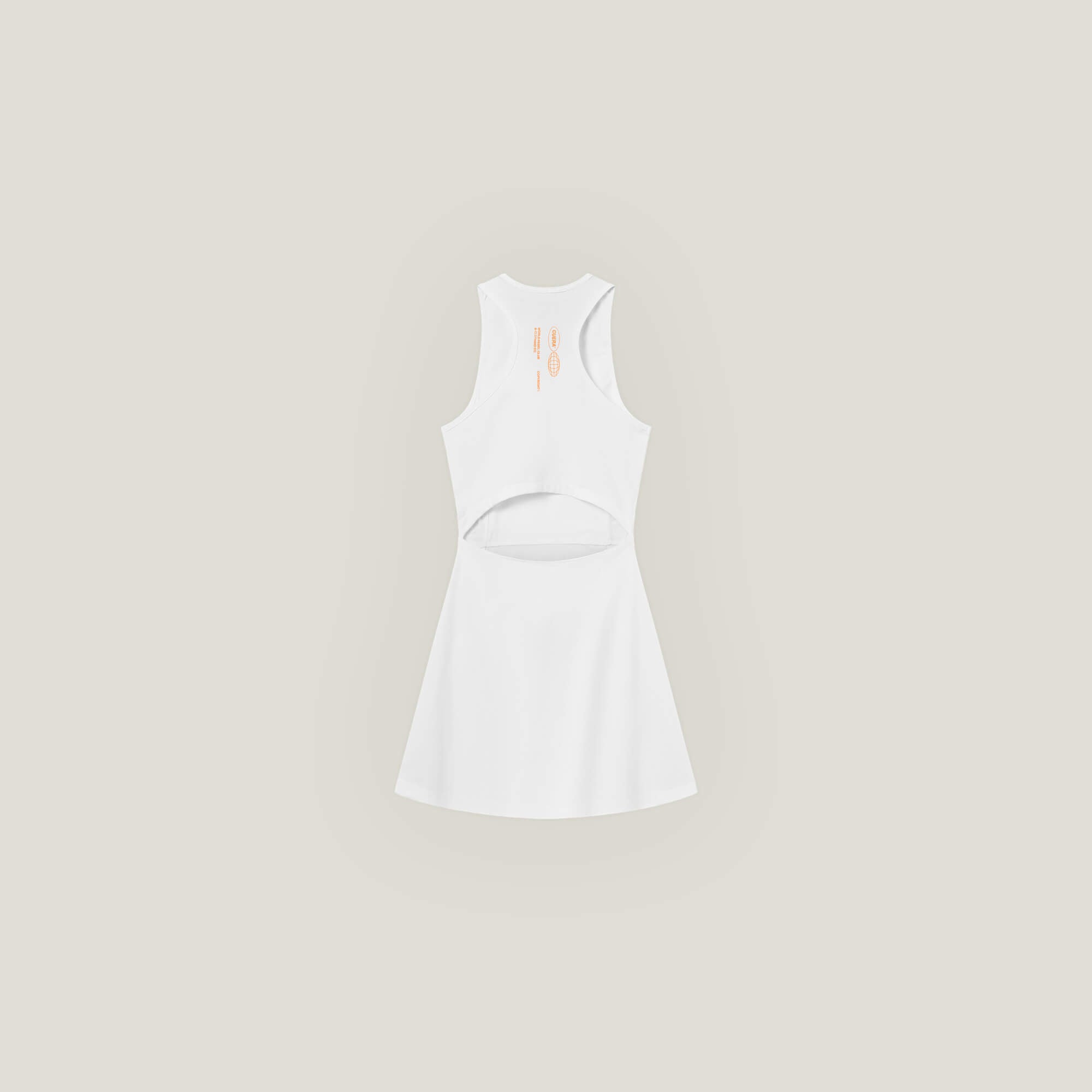 Oncourt White Dress &amp; Bandeja Socken
