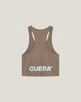 Flame Light Weight Oversized Tank Top - Walnut