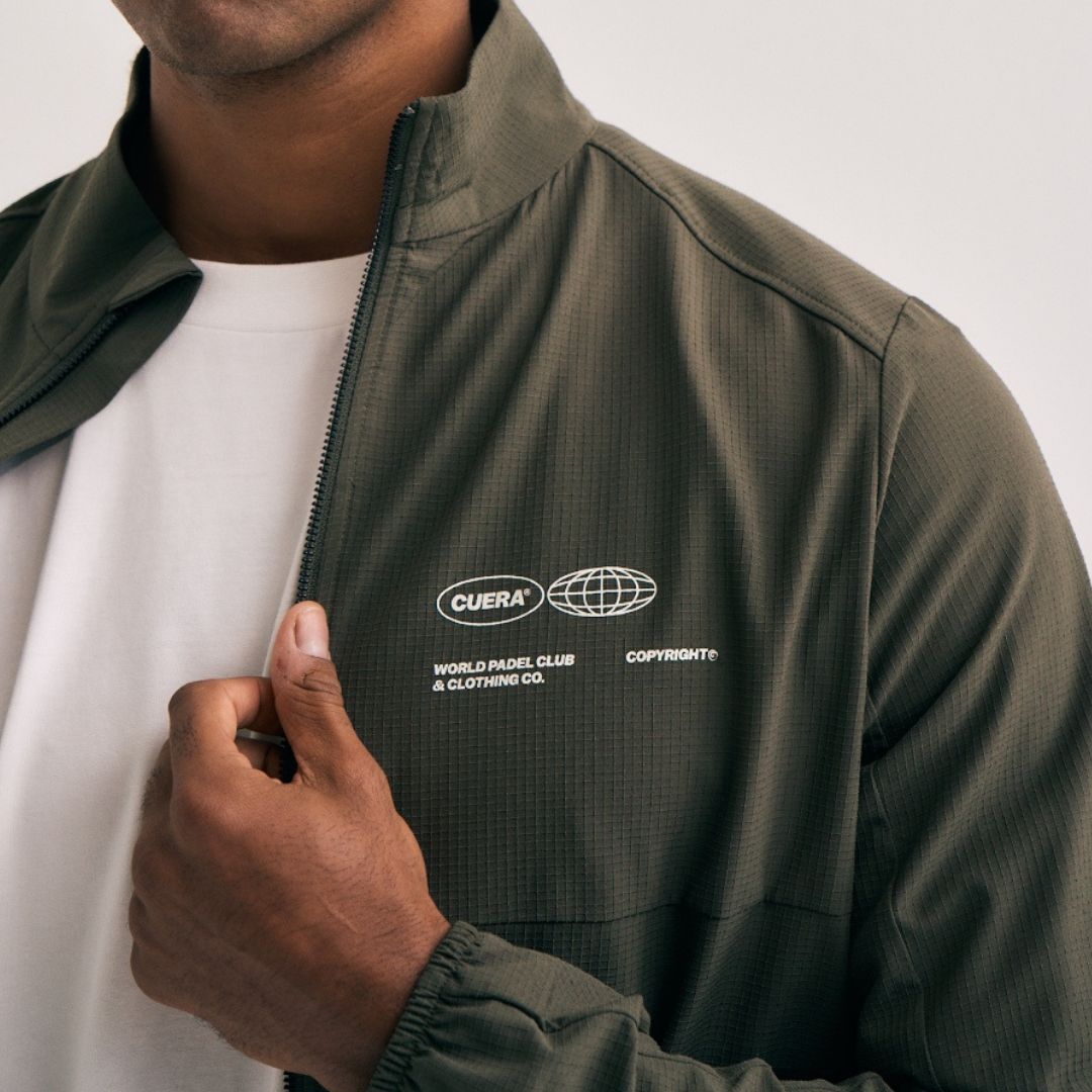 Active Cuera Track Jacket - Army