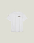 Oncourt Team T-Shirt - White With Walnut