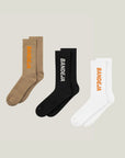 3 x 2er-Pack Padel Crew Socken-Bundle