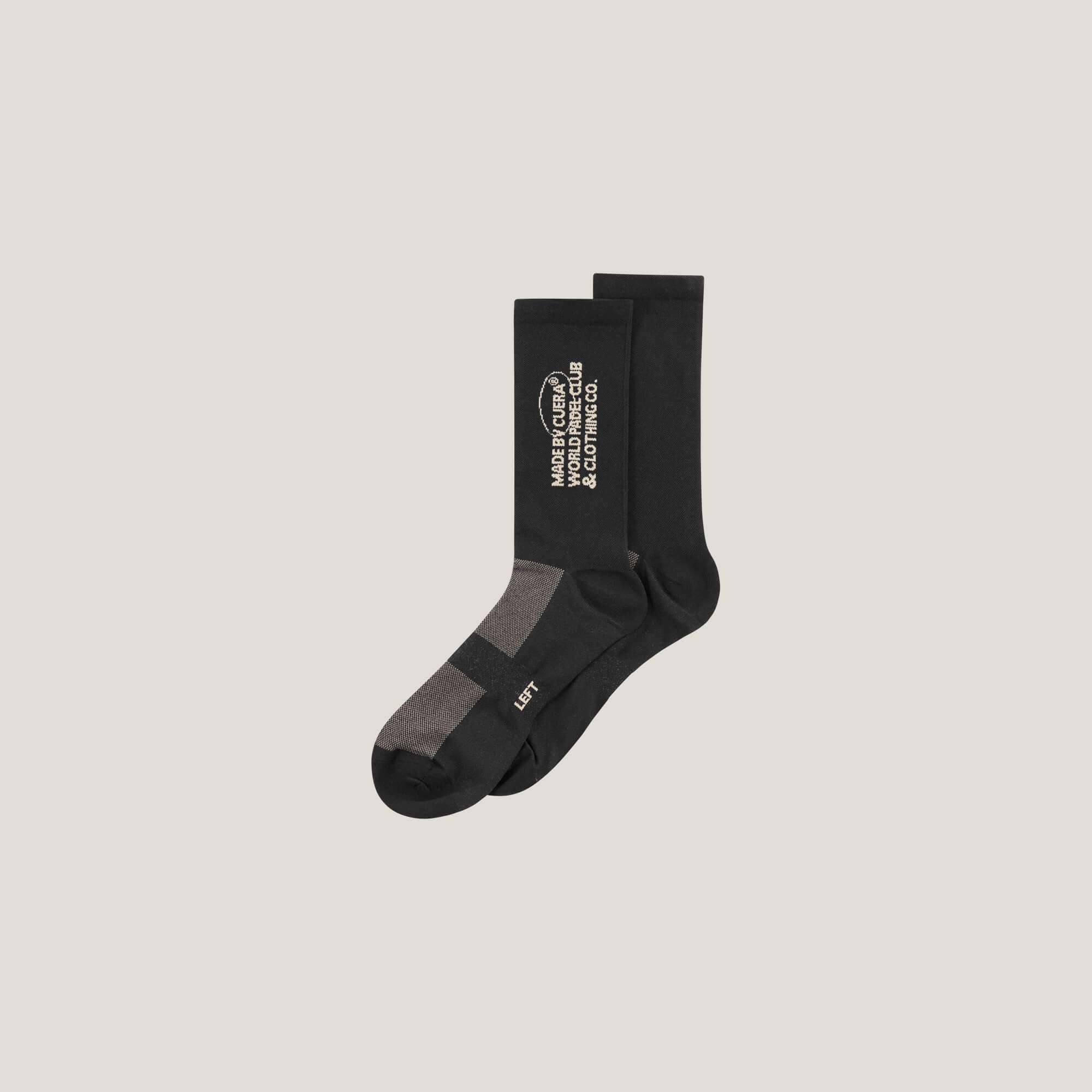 Premium Padel Sport Socks - Schwarz