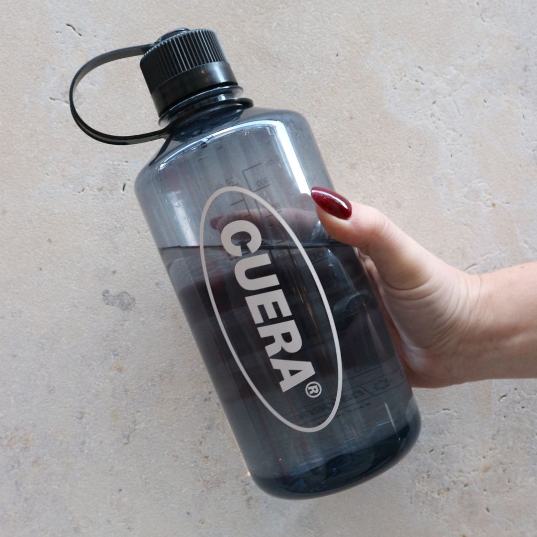 Cuera Water Bottle Slim Top - Black