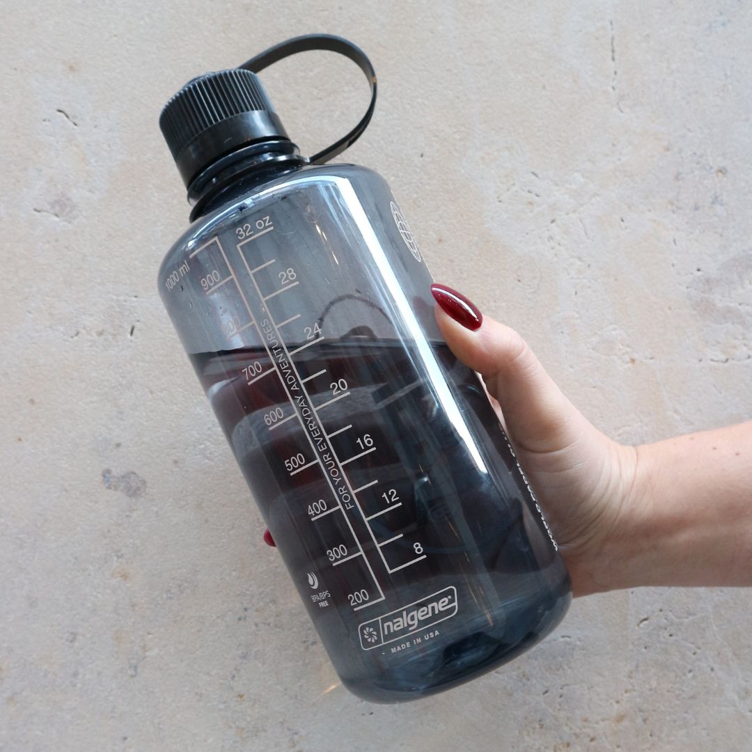 Cuera Water Bottle Slim Top - Black