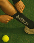 Bandeja Socks Black - 6 pack