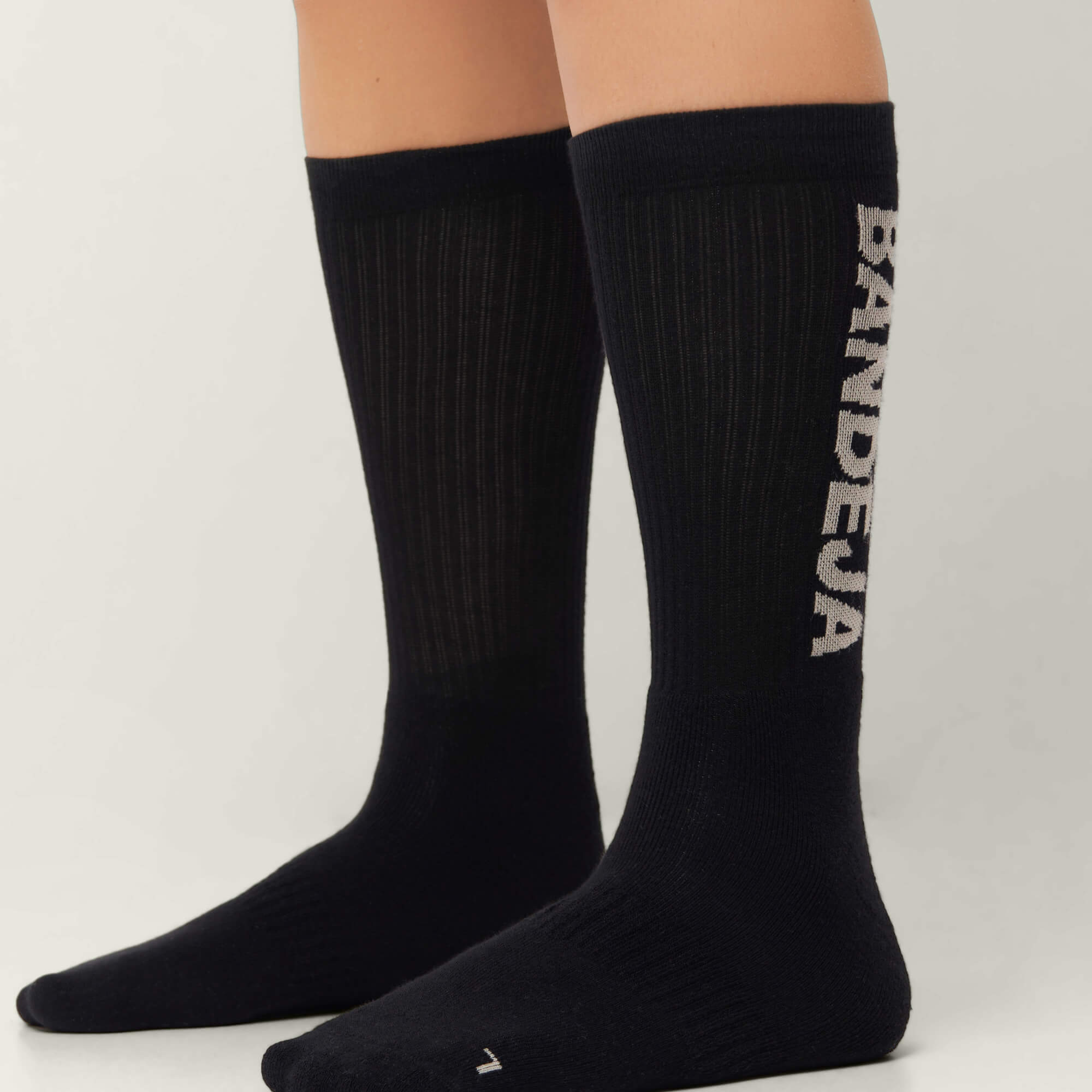 2-pack Bandeja Padel Socks - Black/Sand