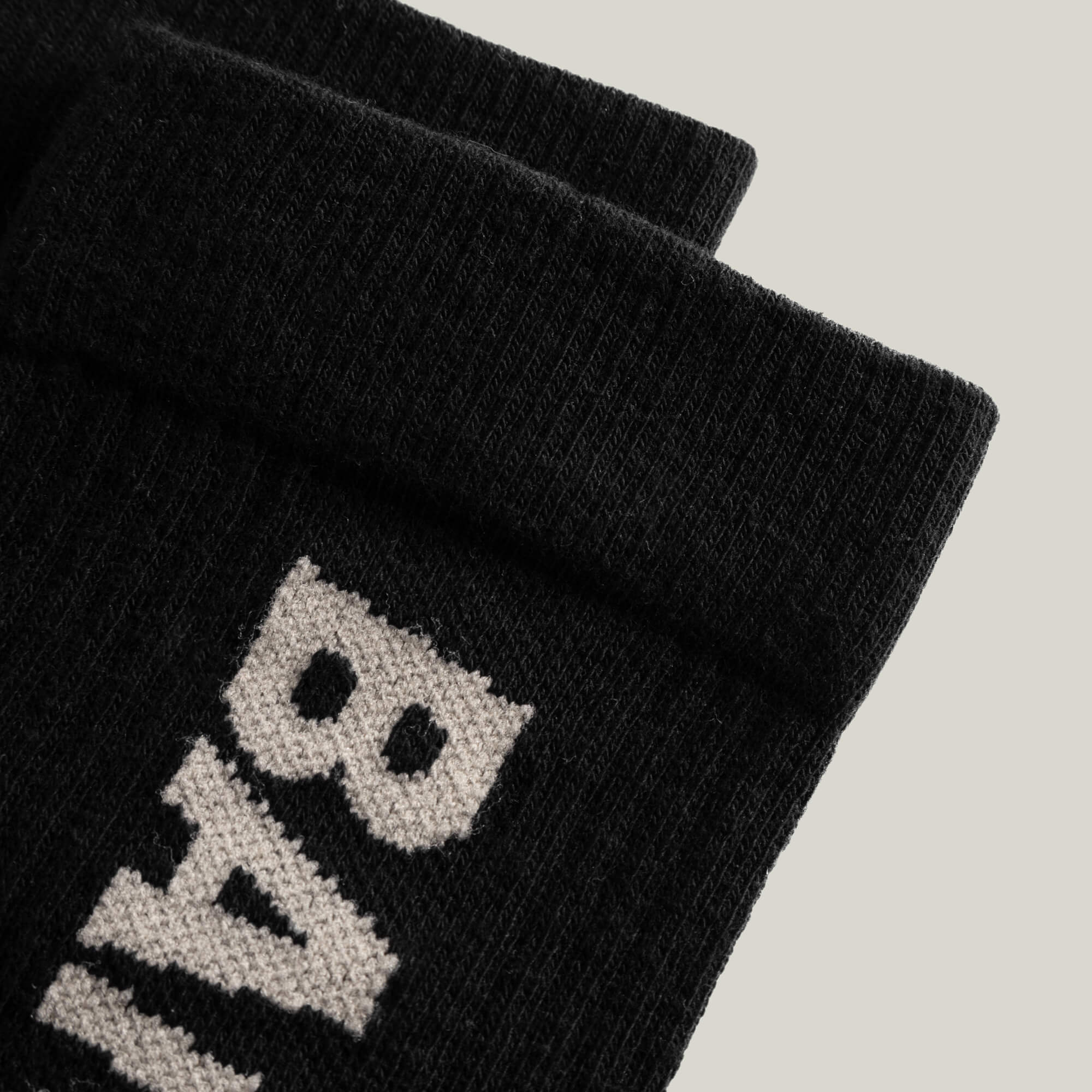 Bandeja Socks Black - 6 pack