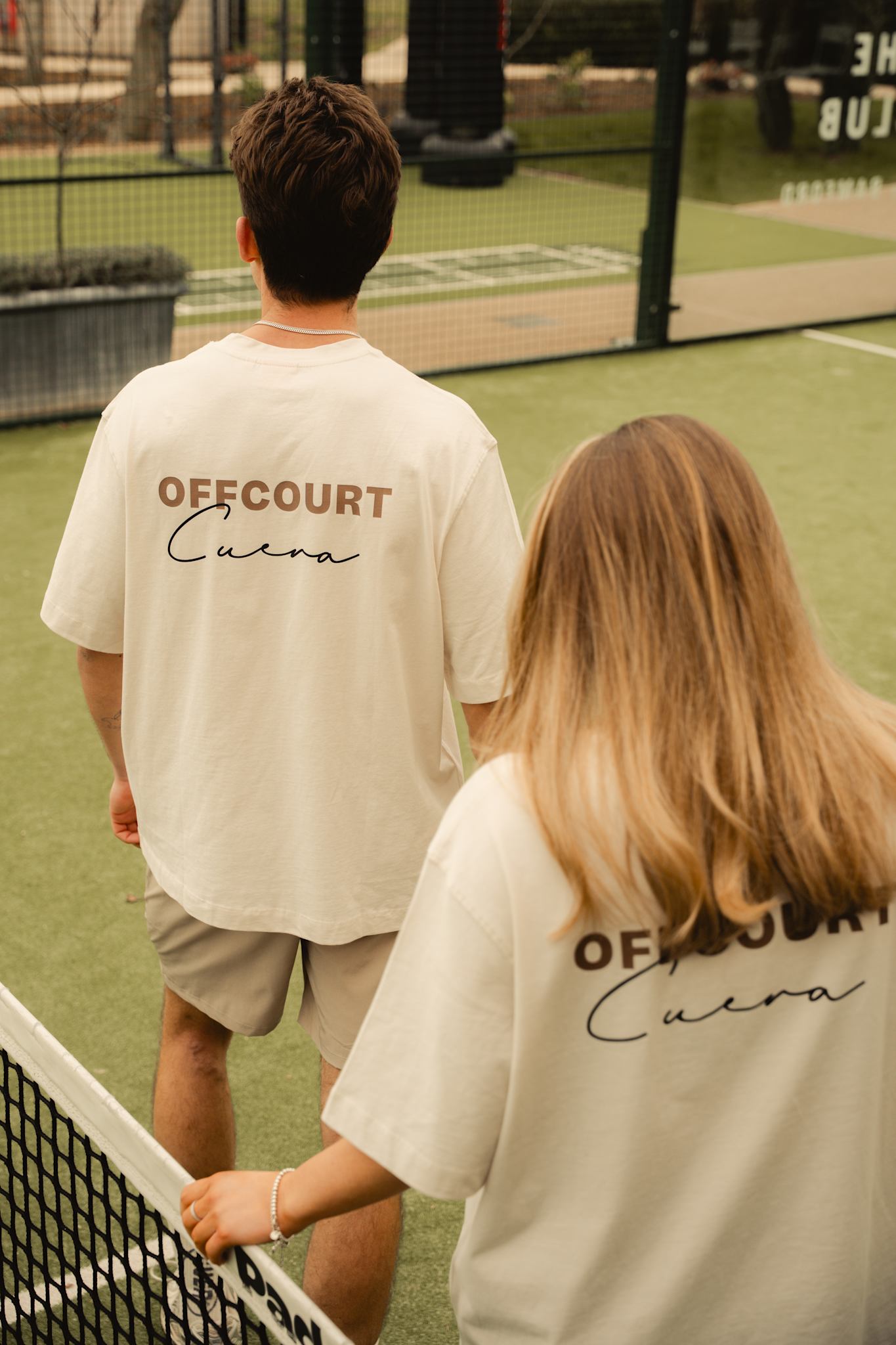 Offcourt Cuera T-Shirt ss - Off-White &amp; Schwarz