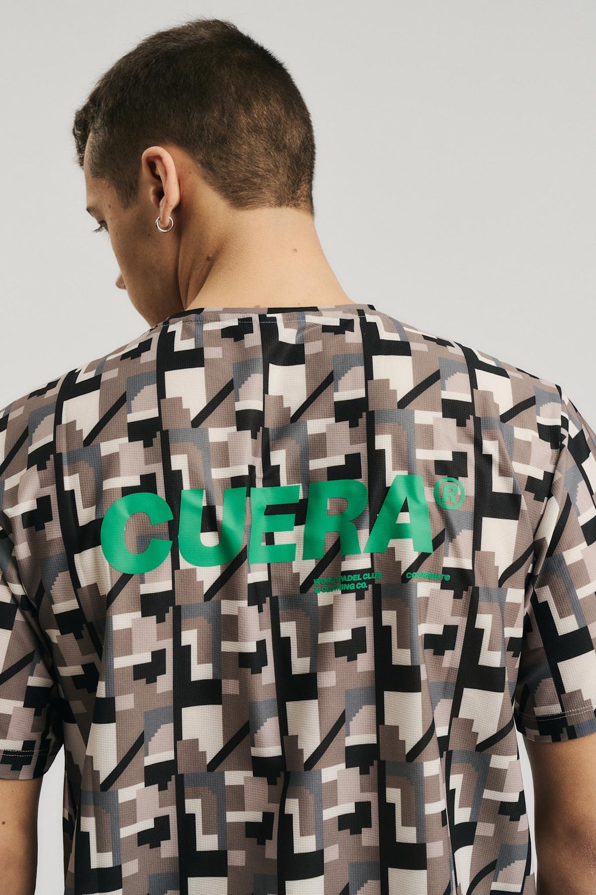 Oncourt Breathe Camou T-Shirt - Camou-Grün Print