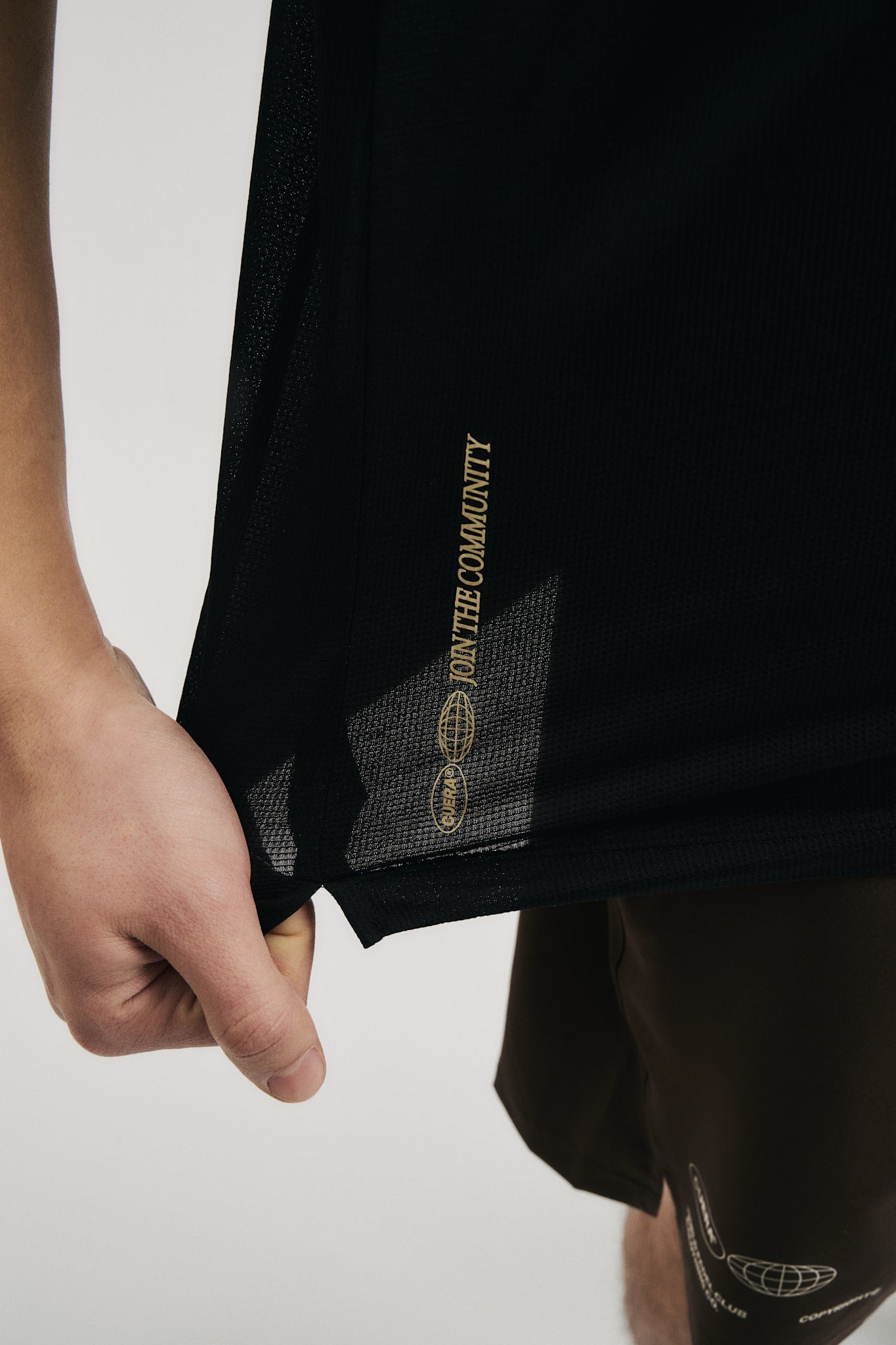 Oncourt Breathe Cuera T-Shirt - Schwarz