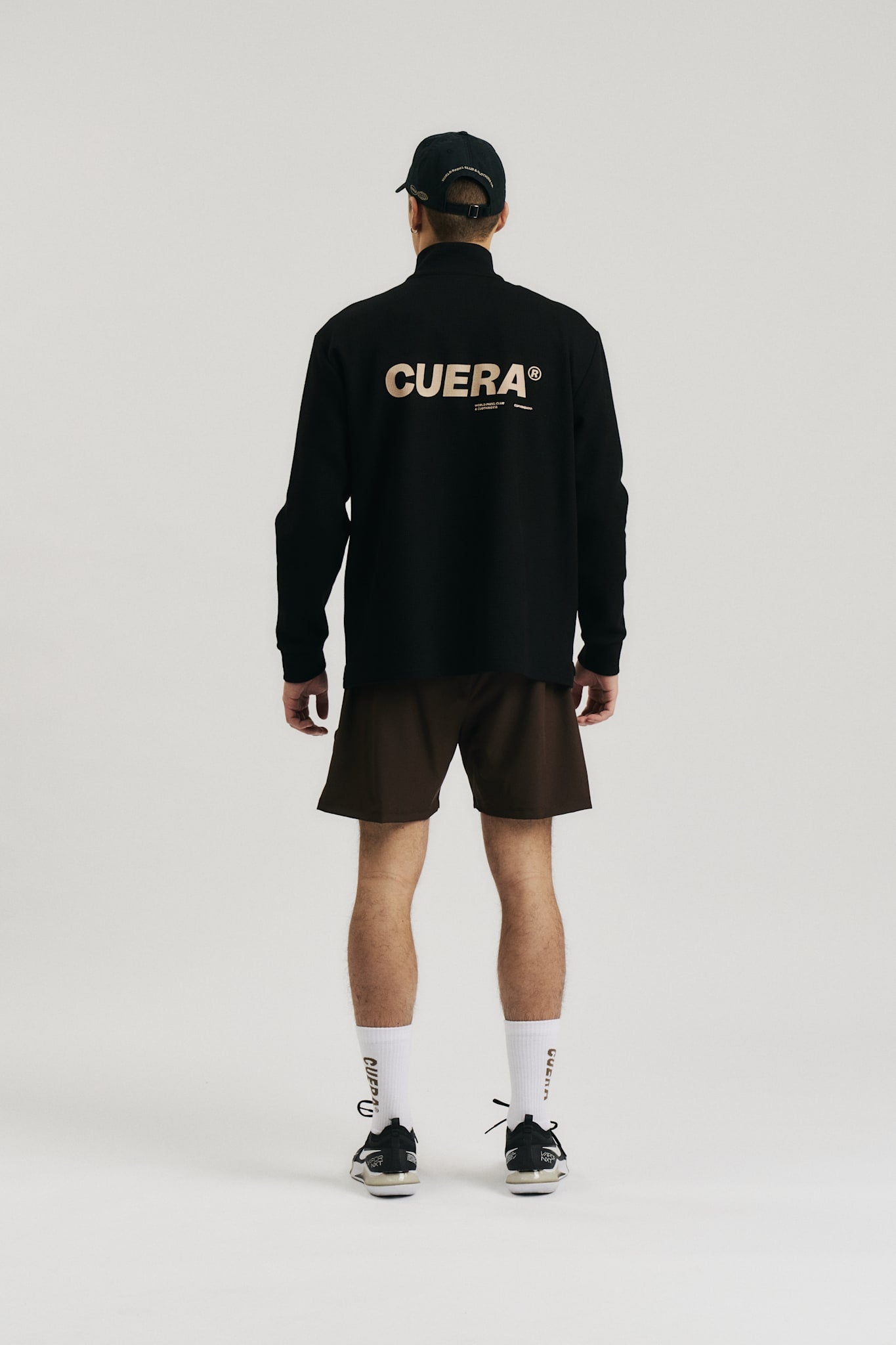 Active Structure Half Zip - Black