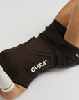 Oncourt Slim Tank Top - Dark Brown