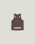 Oncourt Cuera Airy Tank Top - Dark Brown