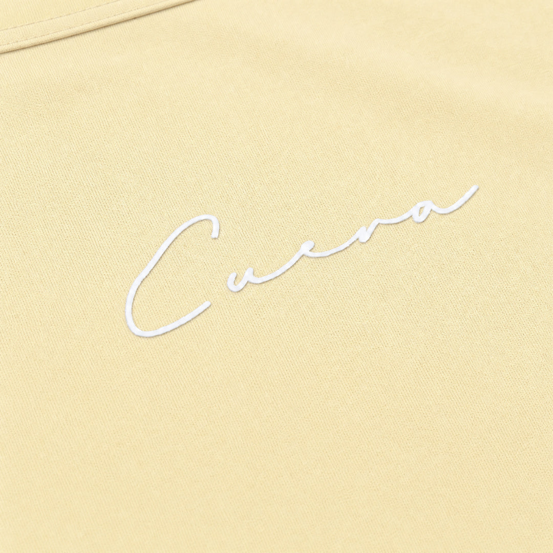 Oncourt Regular Tank Top - Pale Yellow