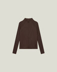 Active Cuera Zip Cardigan - Dark Brown